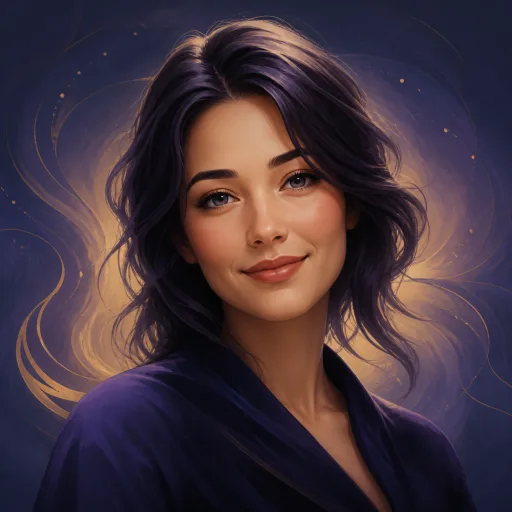 Generated illustration for Aoede, a American English female Kokoro voice