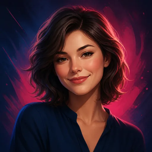 Generated illustration for Bella, a American English female Kokoro voice