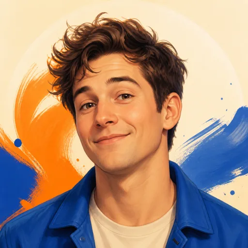 Generated illustration for Puck, a American English male Kokoro voice