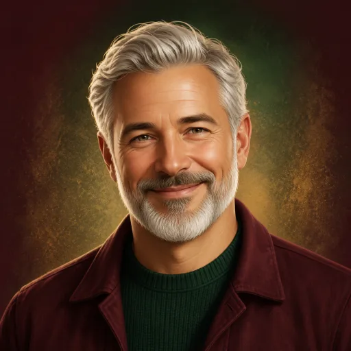 Generated illustration for Santa, a American English male Kokoro voice